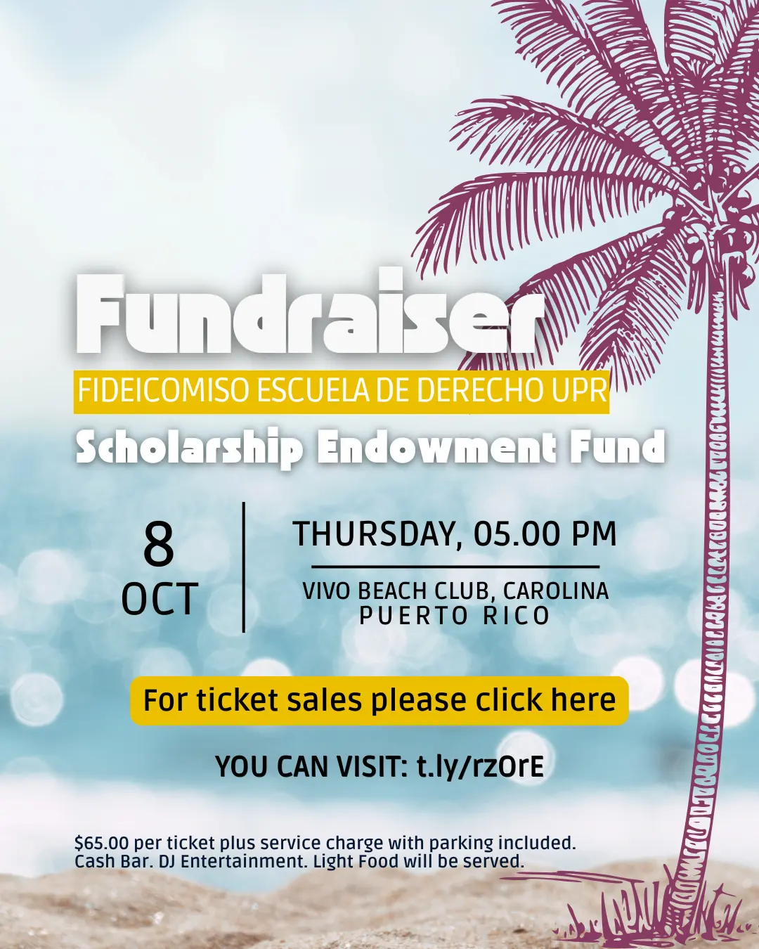 Fundraiser Fideicomiso Escuela de Derecho UPR - Save The Date